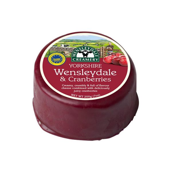 Cheese Wensleydale Cranberry 200g