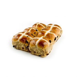 Hot Cross Bun Pack X 4